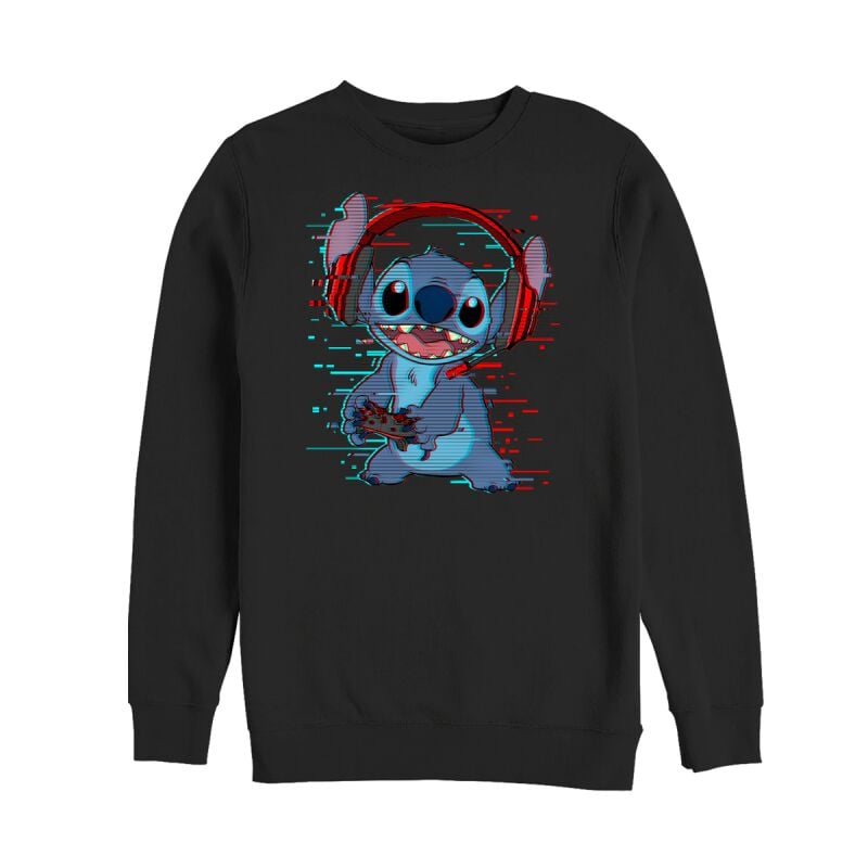 8596594451837 - Stitch Games Sweatshirt schwarz in 3XL