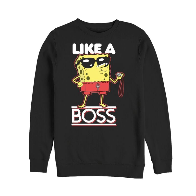 8596607372418 - Like a Boss Sweatshirt schwarz in 3XL