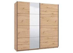 8600608404150 - Schwebetürenschrank Gard 200 in Eiche Artisan