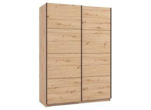 8600608404198 - Schwebetürenschrank Gard 150 in Eiche Artisan