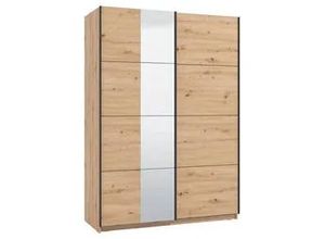 8600608404228 - Schwebetürenschrank Gard 150 in Eiche Artisan