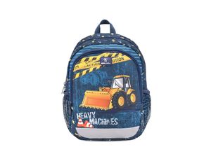 8605036823511 - Kindergartenrucksack Heavy Machinery 3-6 Jährige Kinder Rucksack