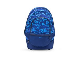 8605036847838 - 2-IN-1 Schultasche & Gürteltasche 2-Teile Ranzen Glacier Blue Rucksack