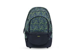 8605036847944 - 2-IN-1 Schultasche & Gürteltasche 2-teilig Ranzen Iguana Rucksack