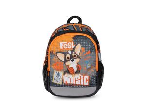 8605036859305 - Kindergartenrucksack Feel the Music für 3-6 Jährige Kinder Rücksack