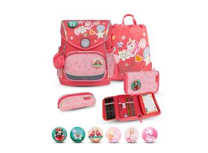 8605036863050 - Rucksack Compact Plus Premium Schulranzen Set 5-t Rose Quartz Tasche