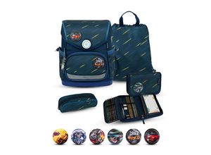 8605036863098 - Rucksack Compact Plus Premium Schulranzen Set 5-t Orion Blue Tasche