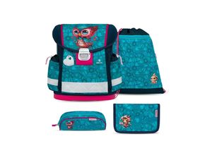 8605036865610 - Rucksack Classy ergonomisches Schulranzen-Set 4-teilig Cute Owl