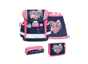 8605036881887 - Rucksack Classy ergonomisches Schulranzen-Set 4-teilig mit Brustgurt 8605036881887 - Rucksack Classy ergonomisches Schulranzen-Set 4-teilig mit Brustgurt