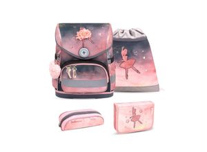 8605036882013 - Rucksack Compact Ergonomisch Schulranzen-Set 4-t Ballerina Black Pink