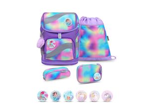 8605036882105 - Rucksack Smarty ergonomisches Schulranzen Set 5-teilig Rainbow Color