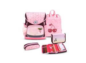 8605036885151 - Rucksack Compact Plus Premium Schulranzen Set 4-teilig Cherry Blossom 8605036885151 - Rucksack Compact Plus Premium Schulranzen Set 4-teilig Cherry Blossom