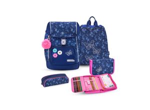 8605036885267 - Rucksack Comfy Plus Premium Schulranzen Set 4-teilig Sapphire Tasche