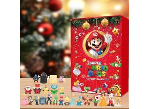 8663484375914 - Adventskalender 2024 Super ?-???? Weihnachts-Adventskalender 2024 Adventskalender ?????-????? Überraschungsgeschenk für Mädchen Jungen (m-ario b)