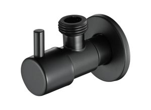 8663484376928 - Sjqka - Badezimmerzubehör aus Edelstahl 304 dreieckiges Ventil (Wasserstoppventil)