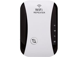 8663484380116 - WiFi Repeater Booster 300 Mbit s Wireless Extender Netzwerksignalverstärker (wps einfache Installation 1 Ethernet-Port integrierte Antennen 24