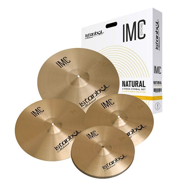 8680782078453 - Istanbul Mehmet IMC 4pcs Cymbal Set Natural