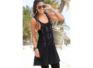 8681161654275 - Große Größen Strandkleid schwarz Gr48