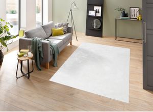 8681604026164 - Hochflor-Teppich MY HOME Mikro Soft Ideal Teppiche Gr B L 280 cm x 390 cm 30 mm 1 St weiß Esszimmerteppiche Microfaser extra flauschig Weich Pflegeleicht Elegant Uni