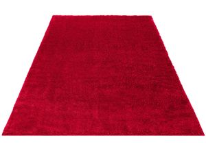 8681604027154 - Hochflor-Teppich MY HOME Mikro Soft Ideal Teppiche Gr B L 200 cm x 290 cm 30 mm 1 St rot Esszimmerteppiche Microfaser extra flauschig Weich Pflegeleicht Elegant Uni