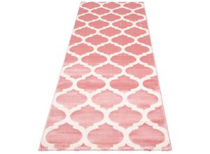 8681604039676 - Läufer HOME AFFAIRE Fenris Teppiche Gr B L 90 cm x 250 cm 12 mm 1 St rosa Teppichläufer