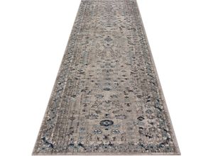 8681604040795 - Läufer HOME AFFAIRE Clovis Teppiche Gr B L 90 cm x 250 cm 11 mm 1 St grau Küchenläufer Teppich im Orient-Design mit Bordüre Vintage