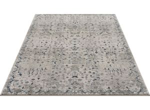 8681604041440 - Teppich HOME AFFAIRE Clovis Teppiche Gr B L 240 cm x 320 cm 11 mm 1 St grau Esszimmerteppiche Teppich im Orient-Design mit Bordüre Vintage