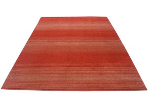 8681604044724 - Teppich ANDAS Elrik Teppiche Gr B L 240 cm x 320 cm 18 mm 1 St rot Esszimmerteppiche weich mit dezenten Streifen meliert flach pflegeleicht elegant