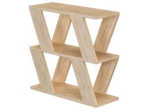 8681875278156 - Beistelltisch mit 3 Tabletts L60 cm - Lazena - Holz - Calicosy