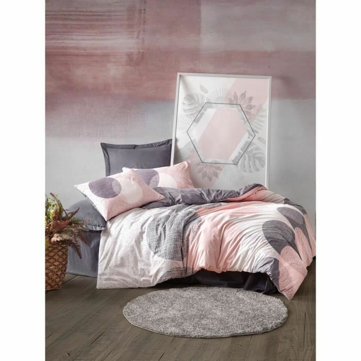 8681875557114 - Duvet cover set Multicolour 220 x 240 cm