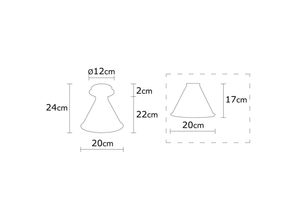 8681875572667 - Deckenleuchte Berceste N-679 kupfer antik Metall Ø 20 cm