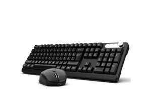 8681949011528 - IWS-549U Wiederaufladbare Tastatur und Maus set wireless Set Multimedia-Tastatur und Maus Set