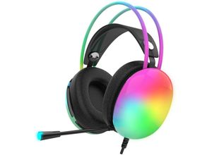 8681949014123 - Kopfhörer mit Mikrofon Gaming Headset Empousa 71 Virtual Surround rgb Schwarz - Inca