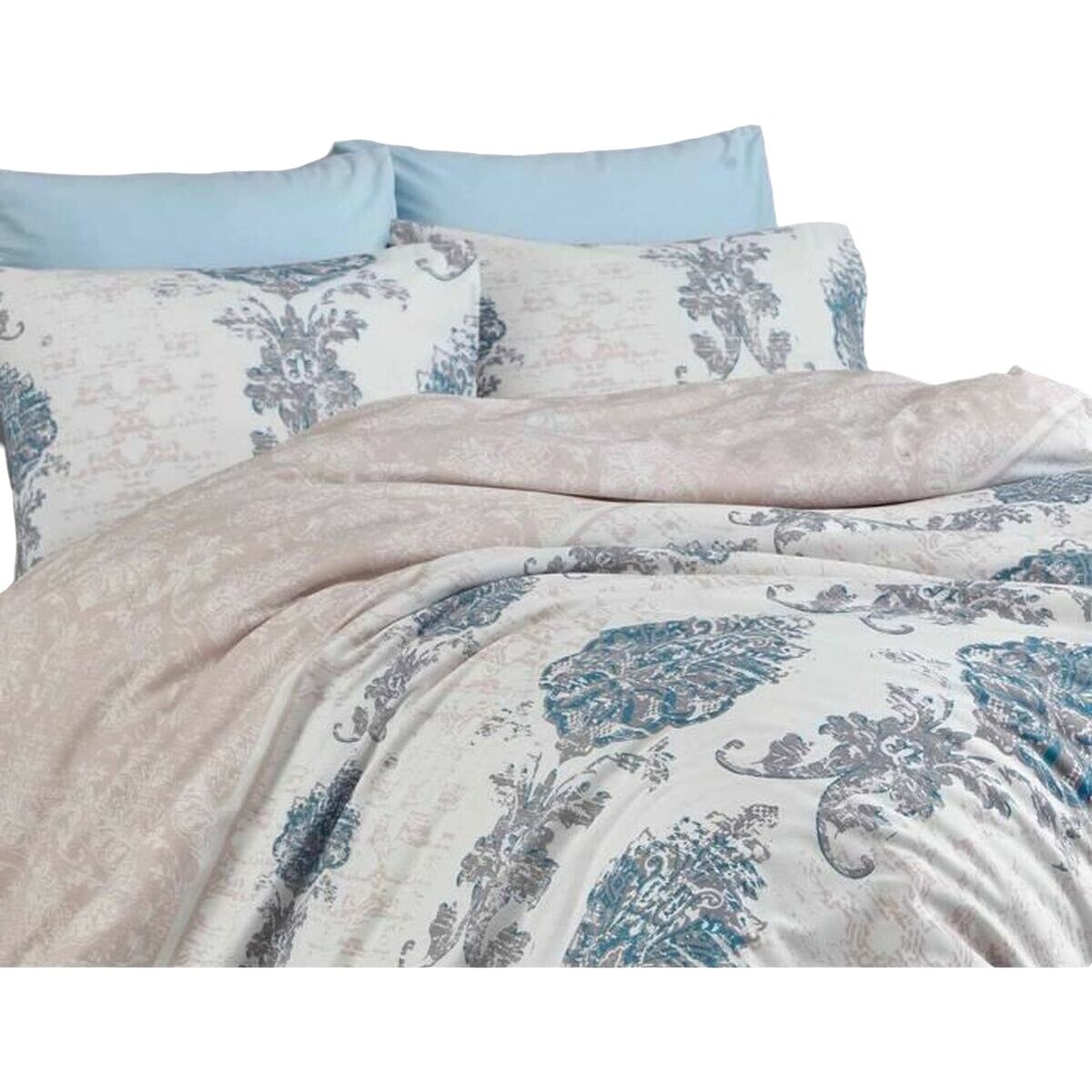 8683342463249 - Duvet cover set Blue Super king 3 Pieces 8683342463249 - Duvet cover set Blue Super king 3 Pieces