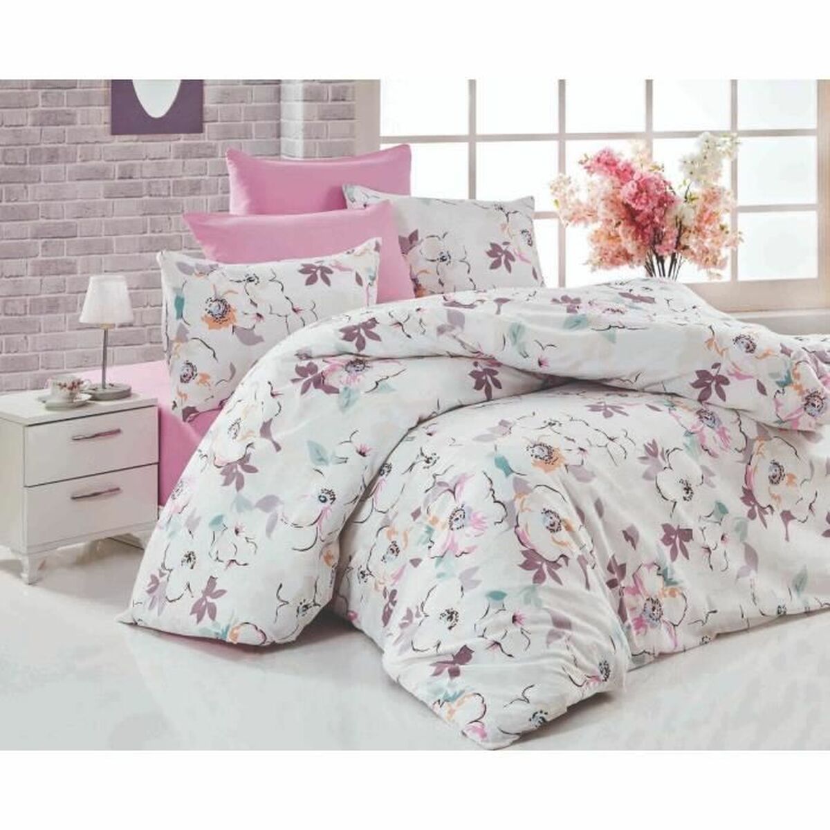 8683342463768 - Duvet cover set White 8683342463768 - Duvet cover set White