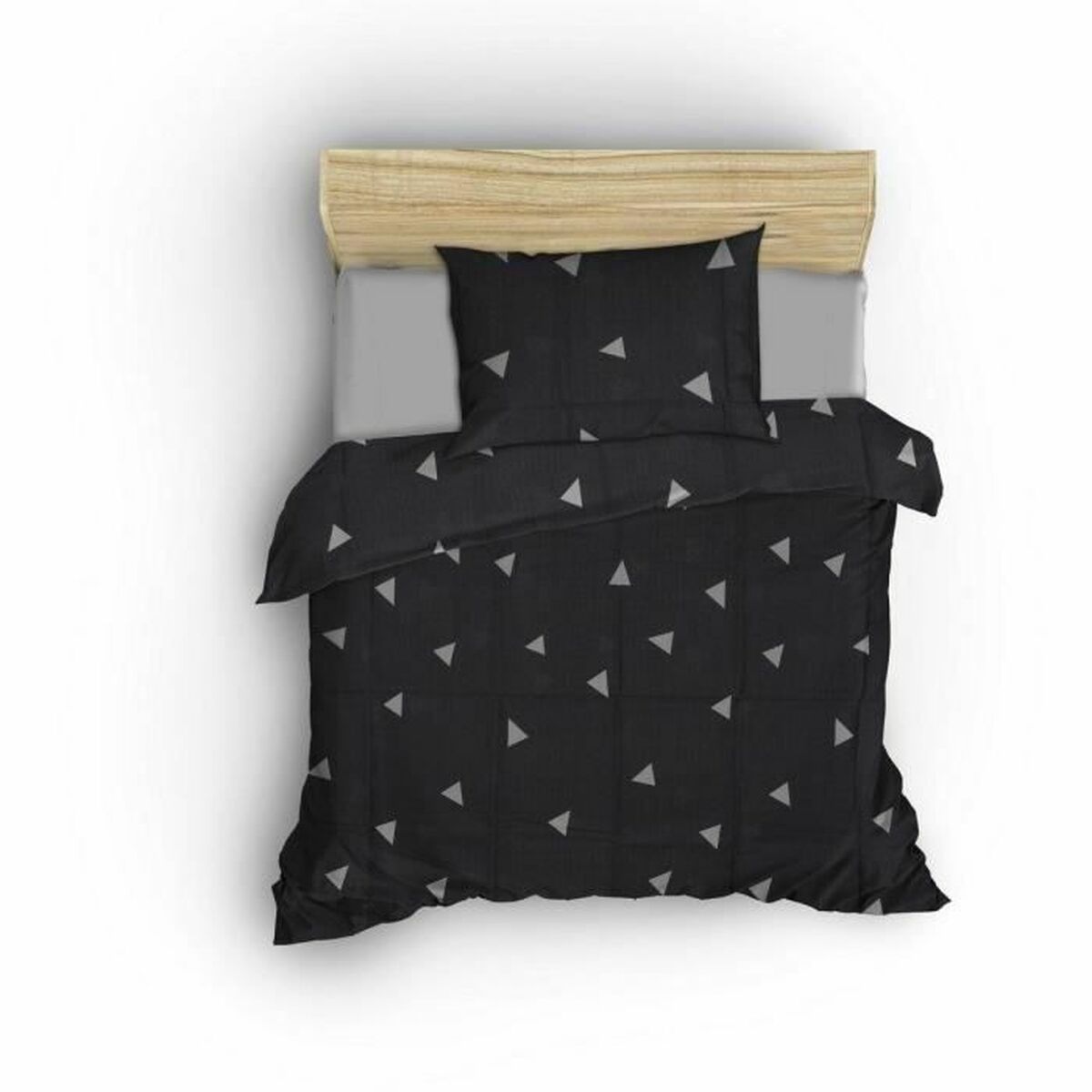 8683342642484 - Duvet cover set Grey Super king 3 Pieces