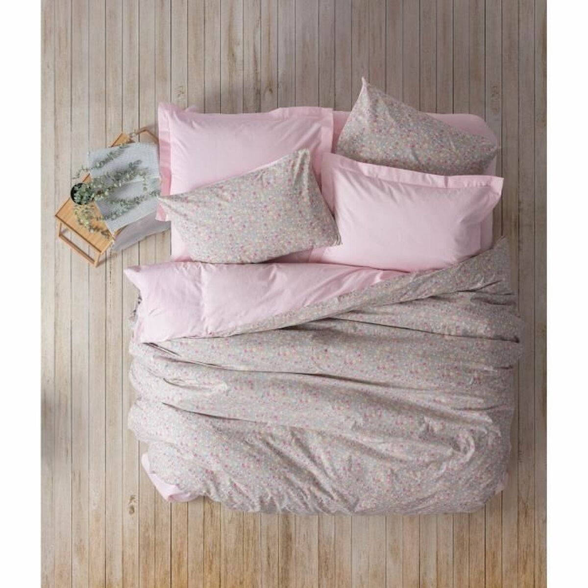 8683342983372 - Duvet cover set Pink 220 x 240 cm