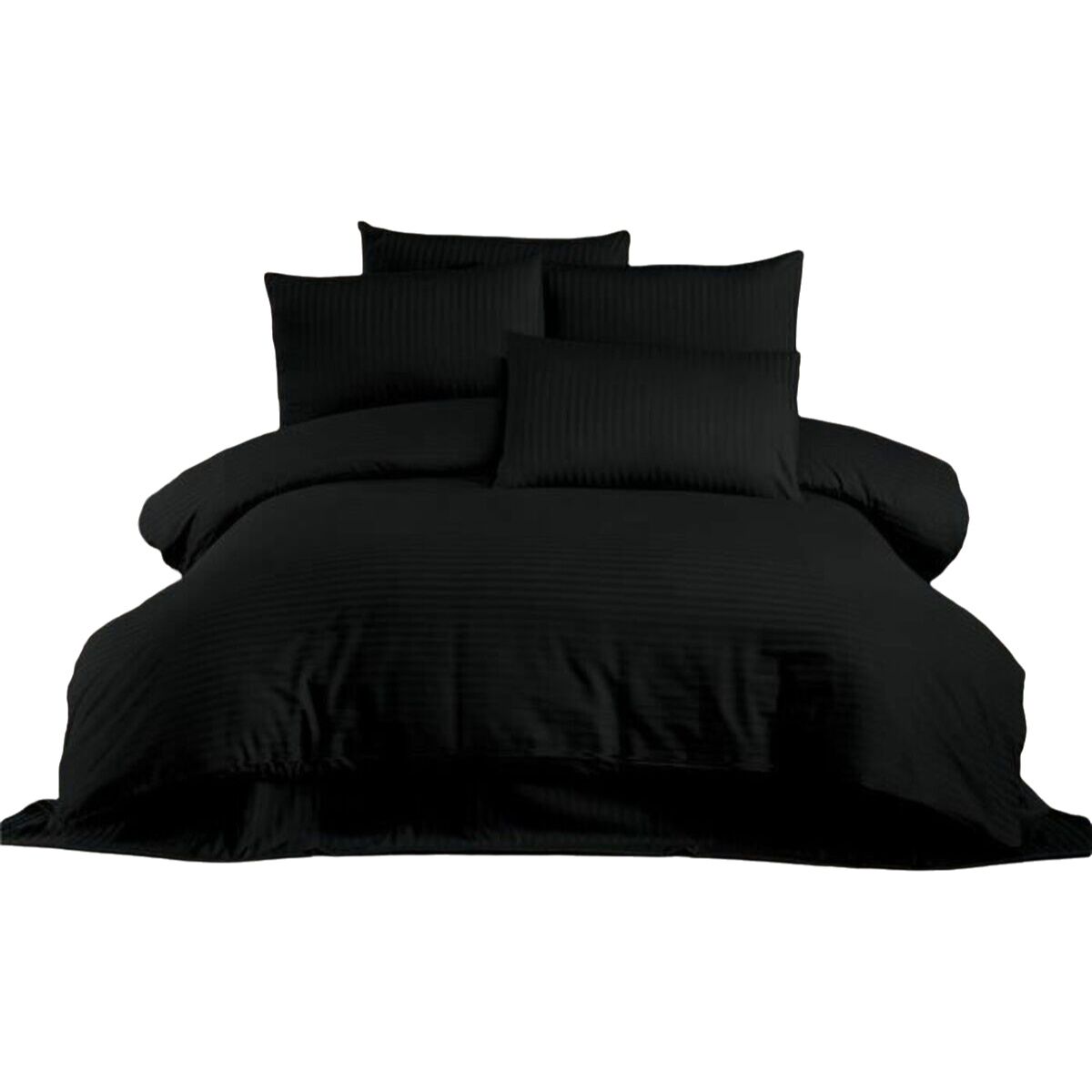 8683342999540 - Duvet cover set Black Super king 3 Pieces