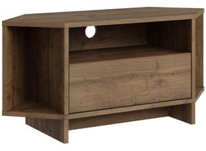 8683628018361 - TV-Schrank DECORTIE Viva TV Schrank eiche dunkel effekt B957cm H453cm T354cm Spanplatte Schränke Einfache Montage Naturfreundlich Platzsparend