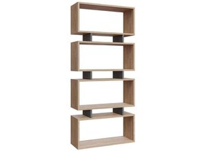 8683742033233 - Regal 4 Böden L72 cm - Langdon - Holz - Calicosy