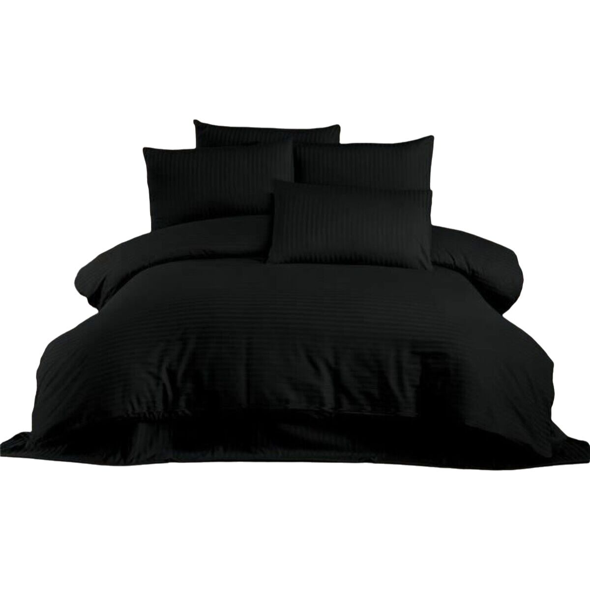 8683743939176 - Duvet cover set Black Super king 3 Pieces