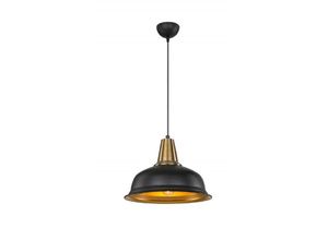 8684279000200 - Squid Lighting - Rena Pendelleuchte Schwarz Metall E27 IP40 325x325x87cm