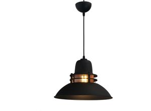 8684279010391 - Squid Lighting - Boya Pendelleuchte Schwarz Metall E27 IP40 33x88x33cm