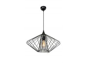 8684279010476 - Squid Lighting - Arona Pendelleuchte Schwarz Metall E27 IP40 51x51x75cm