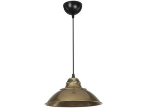 8684279010513 - Squid Lighting - Doha Pendelleuchte Gold Metall E27 IP40 24x24x48cm