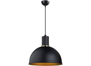 8684279010964 - Squid Lighting - Retro Pendelleuchte Schwarz Metall E27 IP20 28x28x26cm