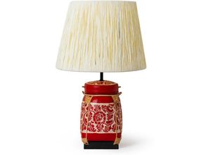 8684279033314 - Squid Lighting - Serenity Bambus Tischleuchte Rot Bambus E27 IP40 30x30x44cm 8684279033314 - Squid Lighting - Serenity Bambus Tischleuchte Rot Bambus E27 IP40 30x30x44cm