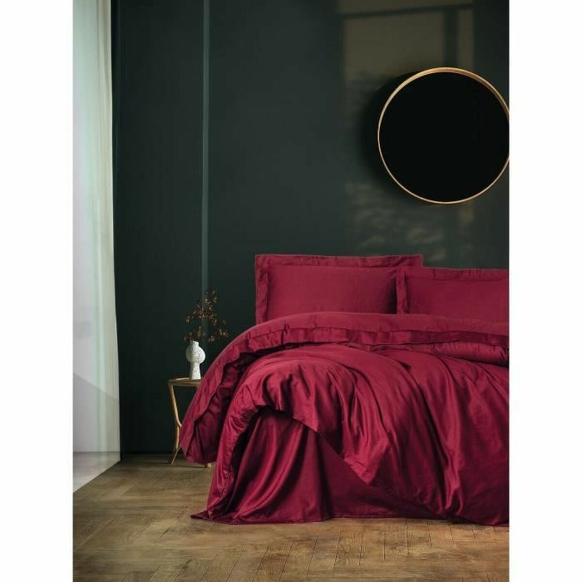 8684282419877 - Duvet cover set Red 220 x 240 cm