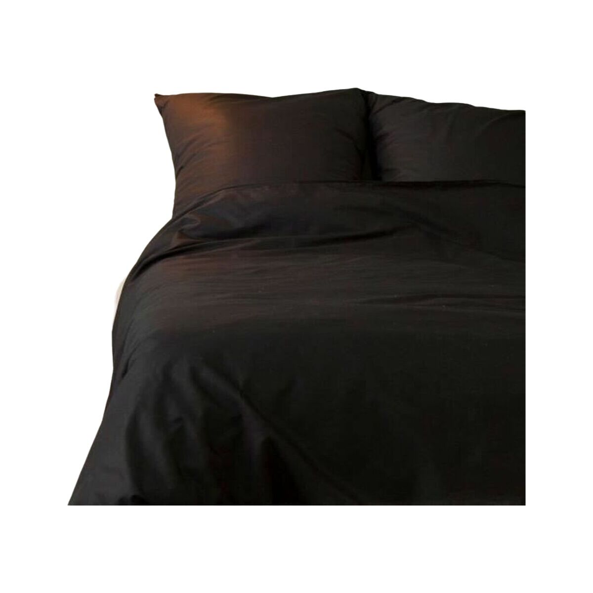 8684282554035 - Duvet cover set Black Super king 3 Pieces