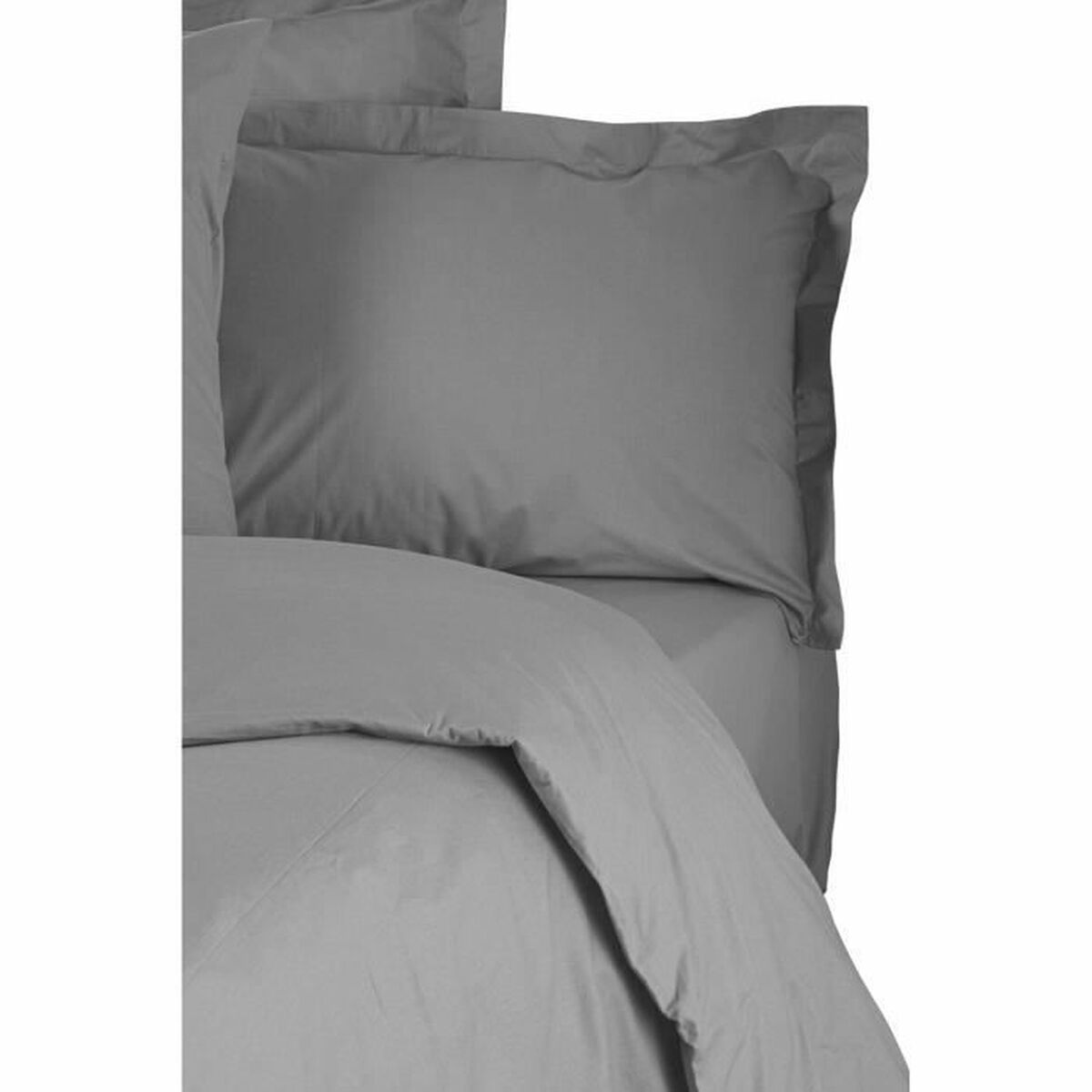8684282554318 - Duvet cover set Grey Super king 3 Pieces